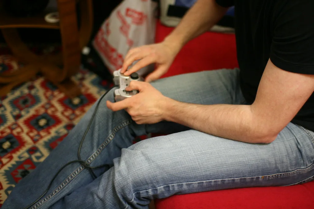 Photo: game controller: ps2 pad